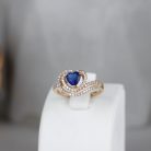 Kék köves gyűrű 